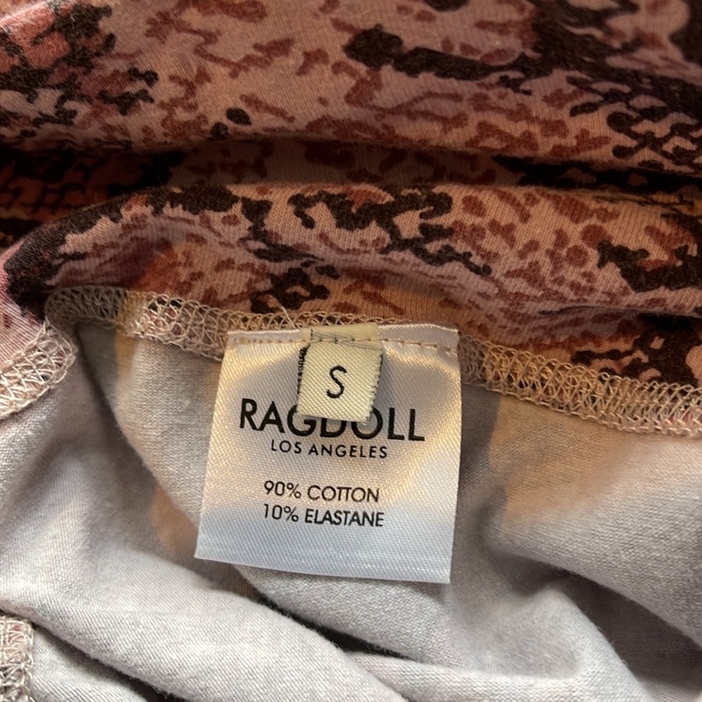 Ragdoll Python Snake Pink Legging Size Small - image 4